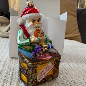 Santa ornament